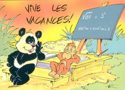 panda couleur